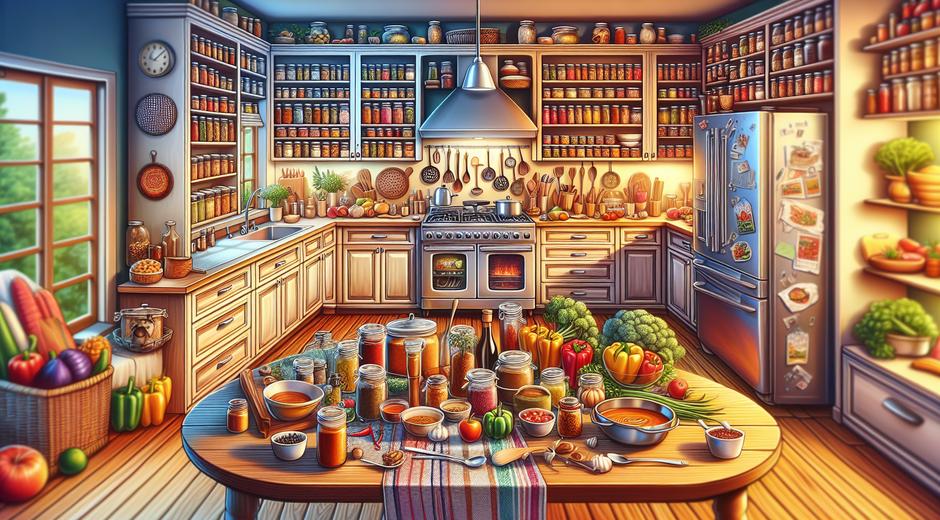 Home Kitchen Cooking